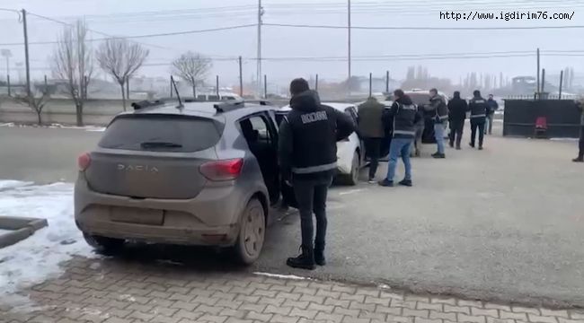 Uluslararası Aranan Şahıs Iğdır'da Yakalandı