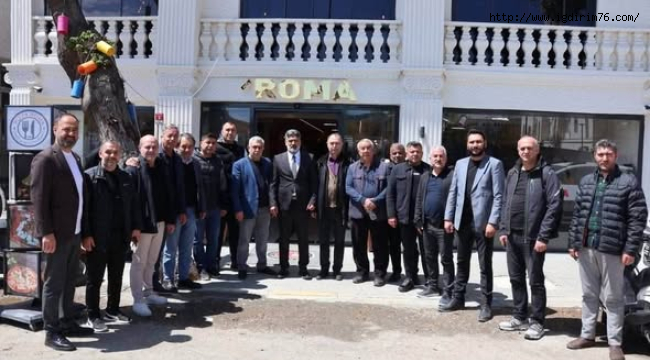 AK Parti Iğdır İl Başkanı Ali Kemal Ayaz, basın mensuplarıyla kahvaltıda buluştu 