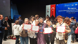 Iğdır Azerishak Yaycılı Bilim ve Sanat Merkezi Trabzon'dan Dereceyle Döndü