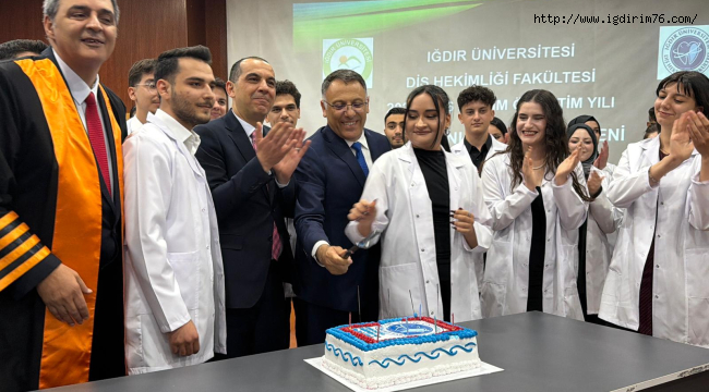 Iğdır Üniversitesi Diş Hekimliği Fakültesi'nde İlk Beyaz Önlük Heyecanı