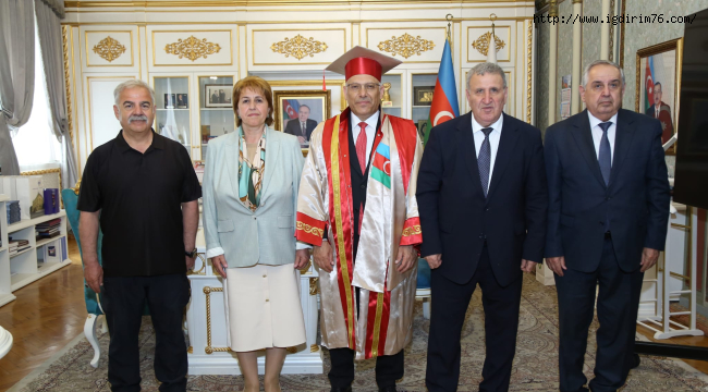 Aziz Sancar'dan Sonra İkinci İsim: Rektör Gürel'e Azerbaycan'dan Büyük Onur