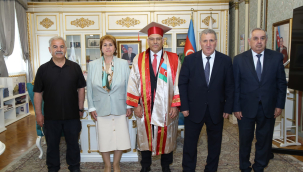 Aziz Sancar'dan Sonra İkinci İsim: Rektör Gürel'e Azerbaycan'dan Büyük Onur