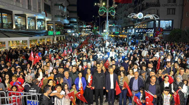  Iğdır'da 19 Mayıs Gençlik Yürüyüşü