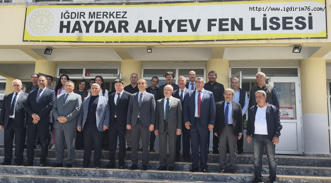  Iğdır'da "İki Devlet Tek Millet"Kardeşliğin Sınıfı Açıldı
