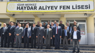  Iğdır'da "İki Devlet Tek Millet"Kardeşliğin Sınıfı Açıldı