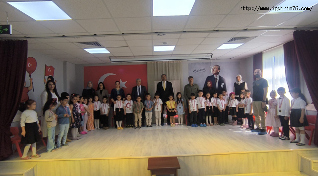 Iğdır'da "Minik Tasarrufçular" Projesi Sergisi Açıldı