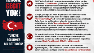 Türk Ocaklarından "Teröristbaşına Özgürlük" Mitingine Tepki