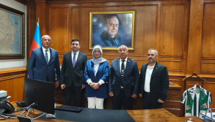 Iğdır Azerbaycan Evi Derneği'nden Azerbaycan Kars Başkonsolosu Goşgar Zeynelov'a Ziyaret