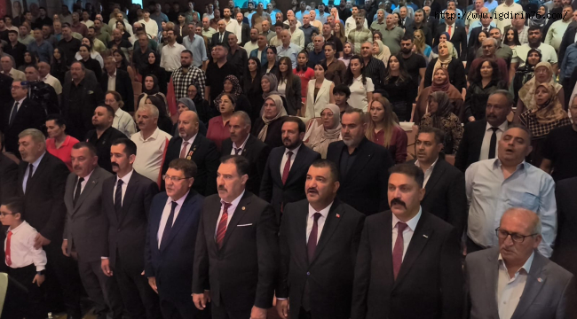 MHP Iğdır İl Kongresi Yapılıdı, Hüseyin Ateş Tek Aday Olarak Seçime Katıldı