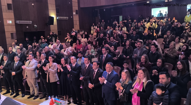 Iğdır'da Türkiye-Azerbaycan Sanat Haftası Coşkusu