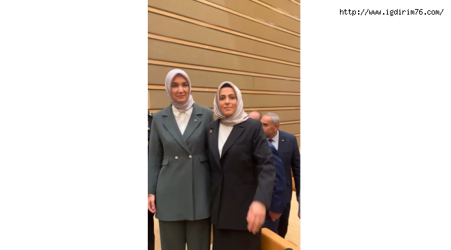 Iğdır'ın İki Muhtarı Cumhurbaşkanlığı Külliyesi'nde Düzenlenen Programa Katıldı