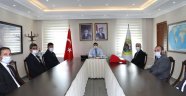  VALİ ENGİN SARIİBRAHİM'E ZİYARET 