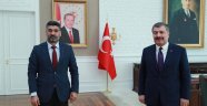 AK Parti İl Başkanı Ayaz'dan Sağlık Bakanı Koca'ya Ziyaret 