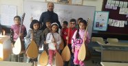 HÜSNÜ ÖZYEĞİN İLKOKULU'NDA SAZ KURSU 