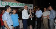 Iğdır Üniversitesi'ni Tanıtmak Amacıyla Iğdır Vali Yolunda Stand Kuruldu 