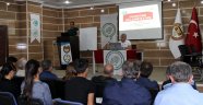 IĞDIR'DA ÇÖLLEŞME İLE MÜCADELE KONFERANSI DÜZENLENDİ
