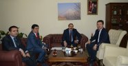 KÜLTÜR VE TURİZM BAKANLIĞI TEFTİŞ KURULU BAŞKANI ASIM KESER VALİMİZİ ZİYARET ETTİ
