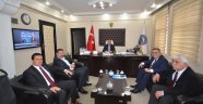 TÜRK YEREL HİZMET-SEN'DEN BAŞKAN YİKİT'E ZİYARET 