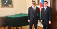 VALİMİZ AZERBAYCAN ANKARA BÜYÜKELÇİLİĞİNİ ZİYARET ETTİ 